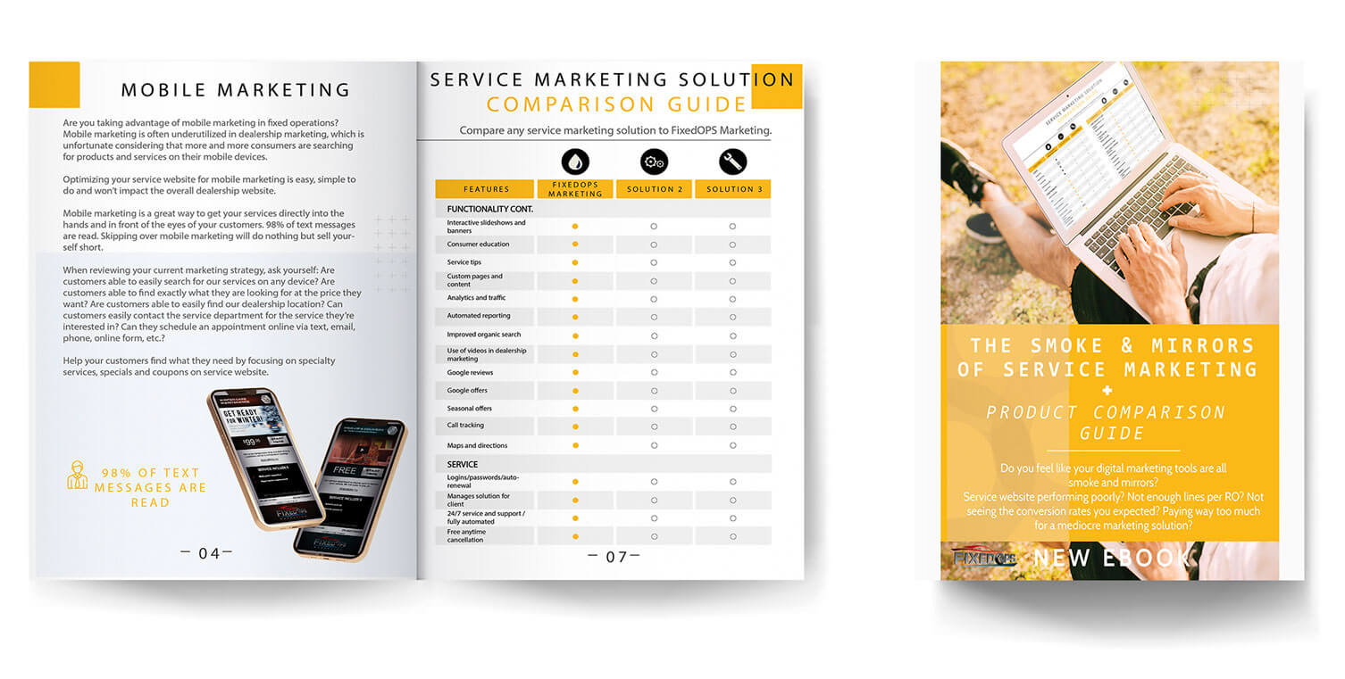 The Smoke and Mirrors of Service Marketing and Product Comparison Guide