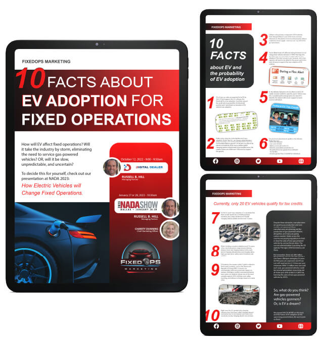 Facts About EV Adoption for Fixed Operations