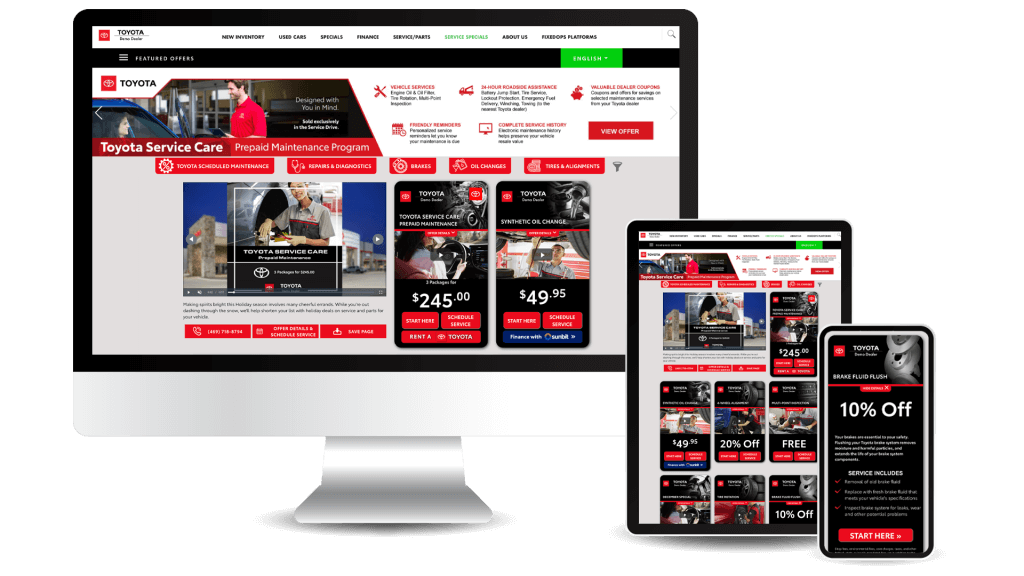 Toyota Service Fixed Ops Digital Marketing