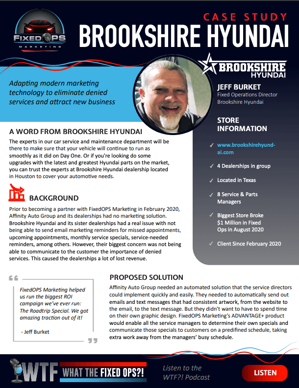 Brookshire Hyundai dealer Case Study