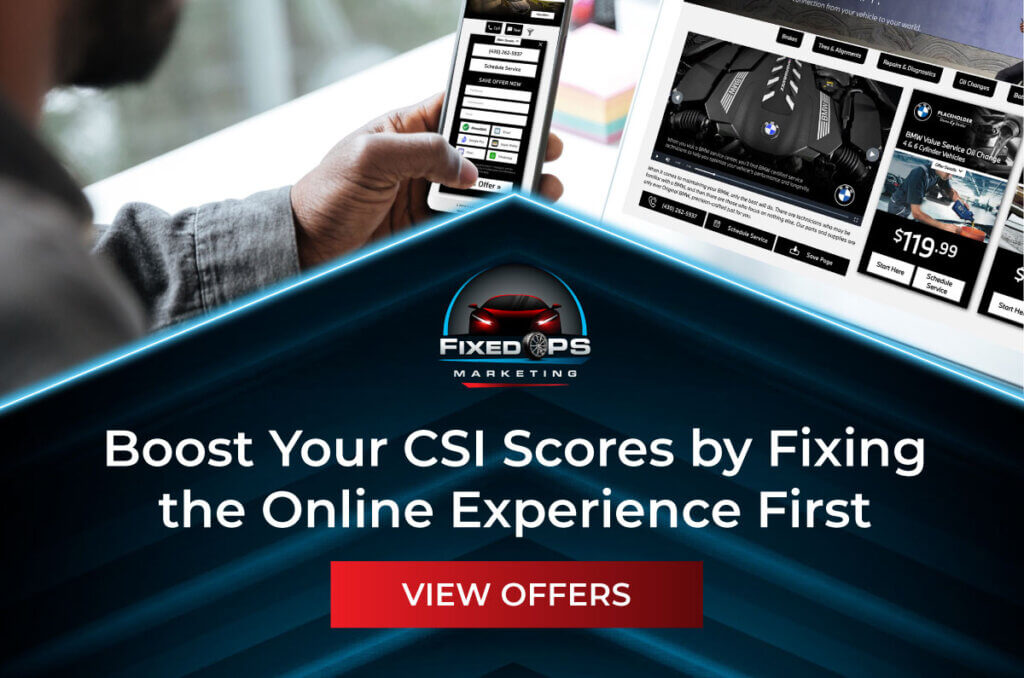 Boost Your CSI Scores by Fixing the Online Experience First