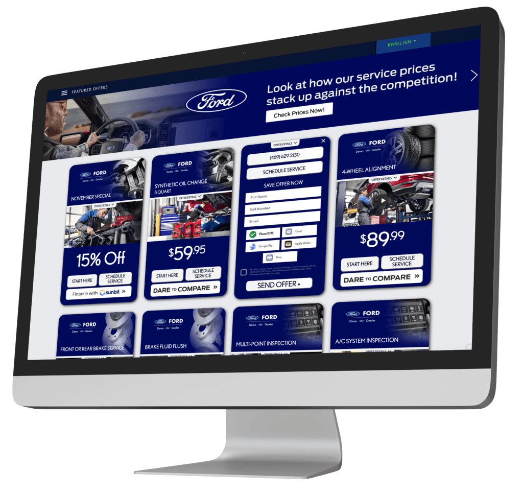 ford direct service marketing